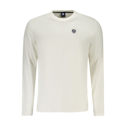 North Sails White Cotton Long-Sleeved T-Shirt