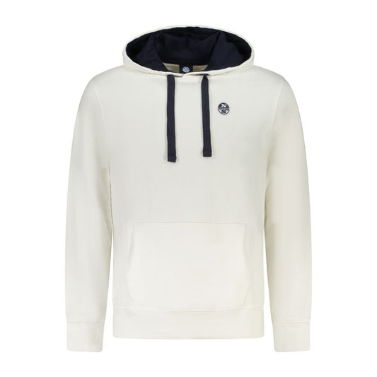 North Sails White Cotton Sweatshirt