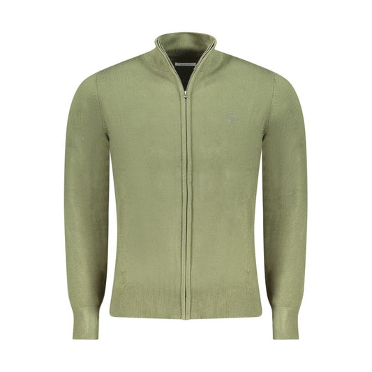 North Sails Green Nylon Sweater Cardigan
