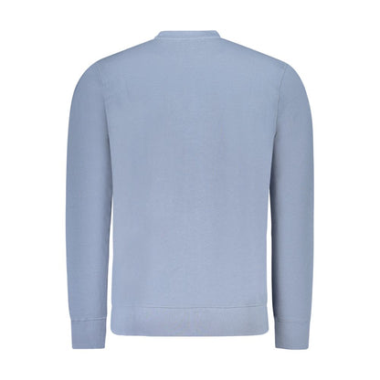 North Sails Blue Cotton Sweatshirt - Performance Meets Casual Elegance
