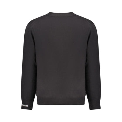 Pepe Jeans Black Cotton Sweater - Effortless Style for Every Occasion