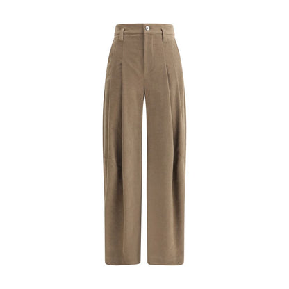 Brunello Cucinelli Wide-leg Cotton Pants