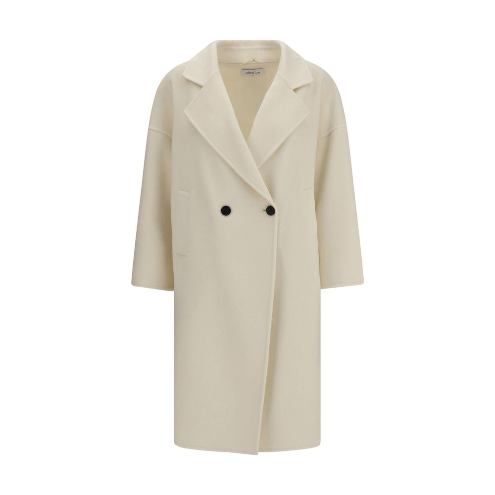 Aftercoat Double-breasted Long Coat