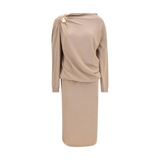 Fabiana Filippi Wool Long Dress