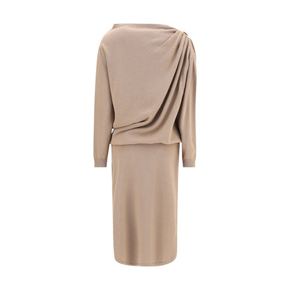 Fabiana Filippi Wool Long Dress
