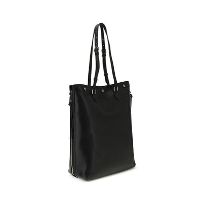 Dolce & Gabbana Leather Shoulder Tote Bag