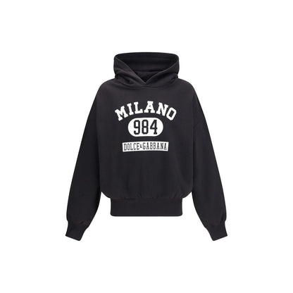 Dolce & Gabbana Cotton Hoodie with Print