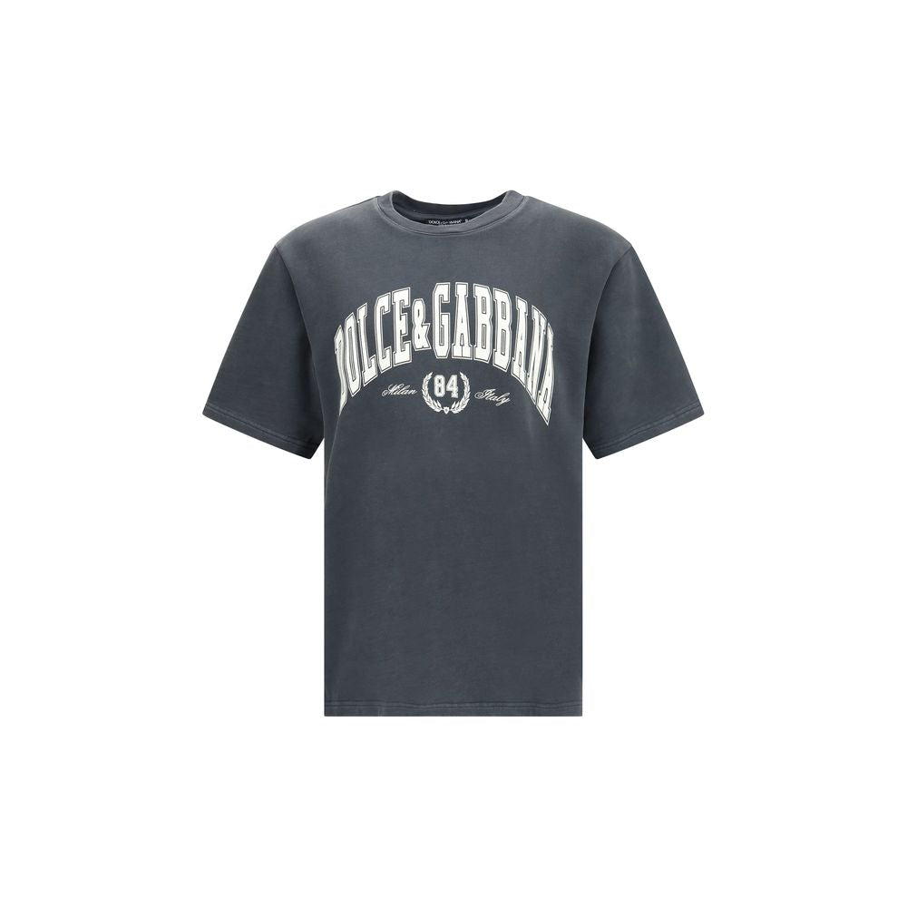 Dolce & Gabbana Frontal Print Cotton T-Shirt