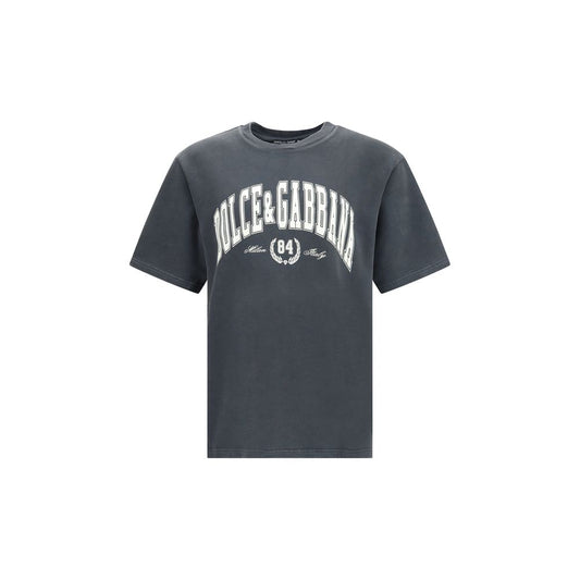 Dolce & Gabbana Frontal Print Cotton T-Shirt