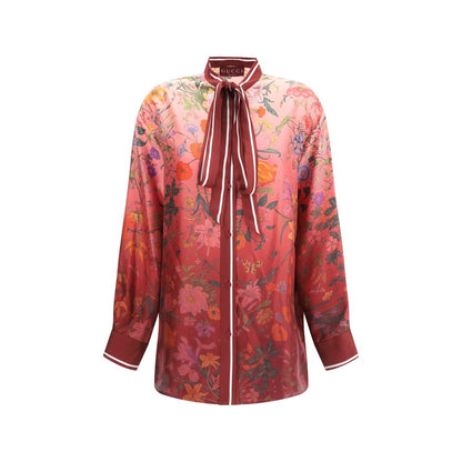 Gucci Silk Floral Shirt: Opulent Elegance Redefined