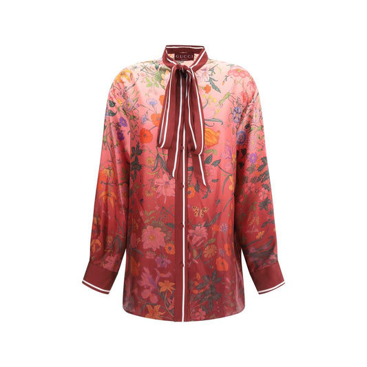 Gucci Silk Floral Shirt: Opulent Elegance Redefined