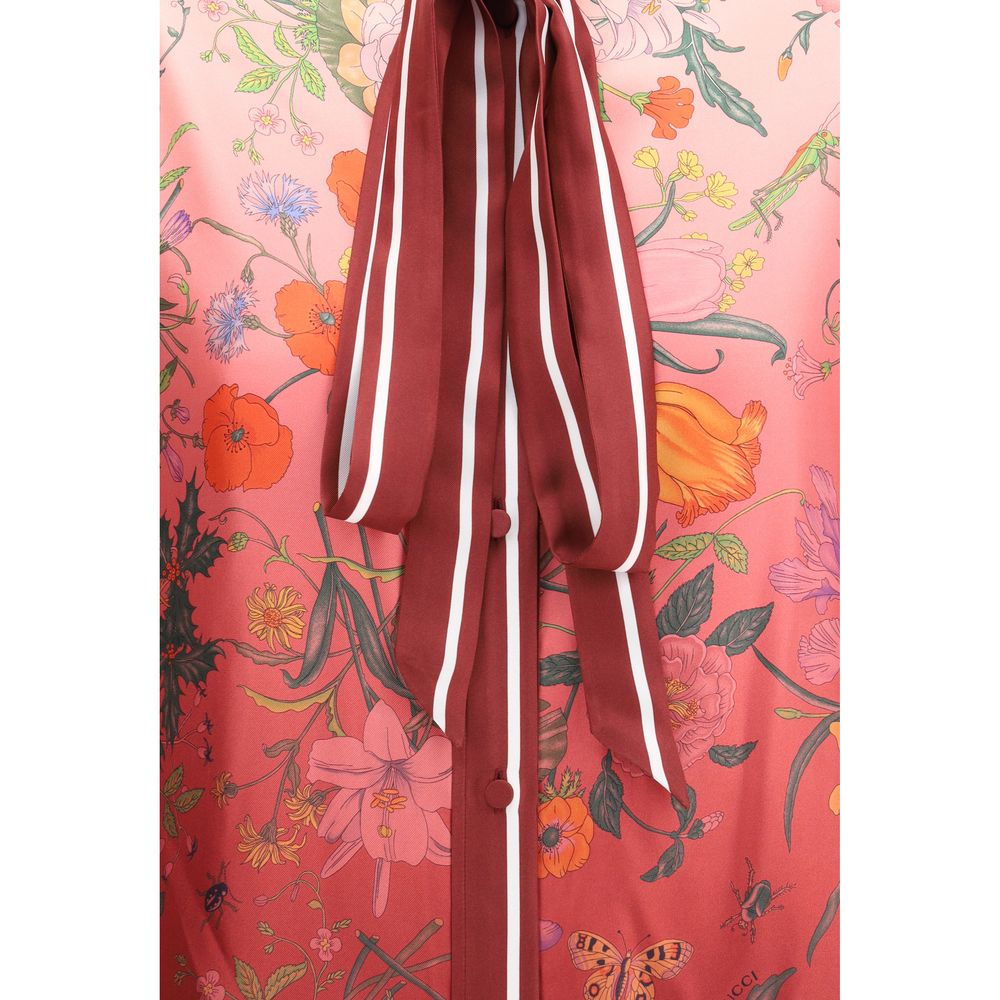 Gucci Silk Floral Shirt: Opulent Elegance Redefined