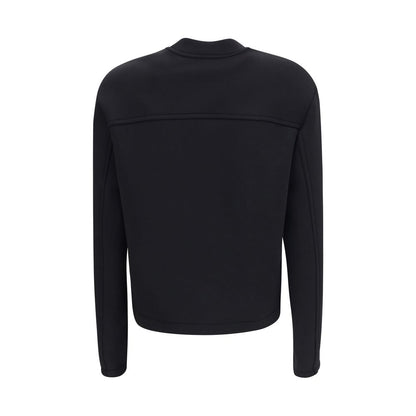 MONCLER x Edward Enninful Black Viscose Sweatshirt