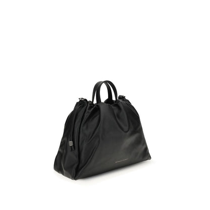 Brunello Cucinelli Monochrome Leather Shoulder Bag