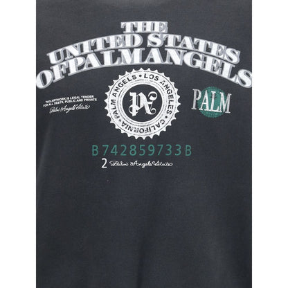 Palm Angels Dollar Loose Crew Vintage Sweatshirt