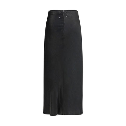Maison Margiela Satin Midi Skirt