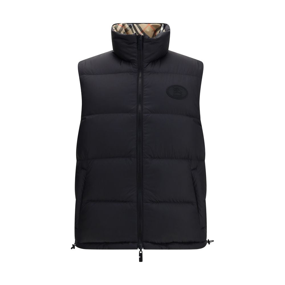 Burberry Reversible Check & Black Puffer Gilet