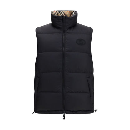 Burberry Reversible Check & Black Puffer Gilet