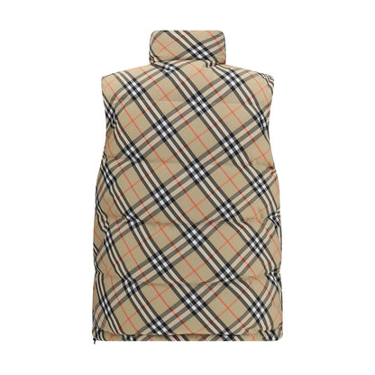 Burberry Reversible Check & Black Puffer Gilet