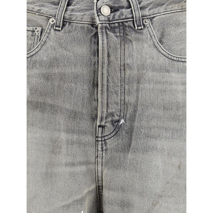 Haikure Grey Straight-Leg Jeans