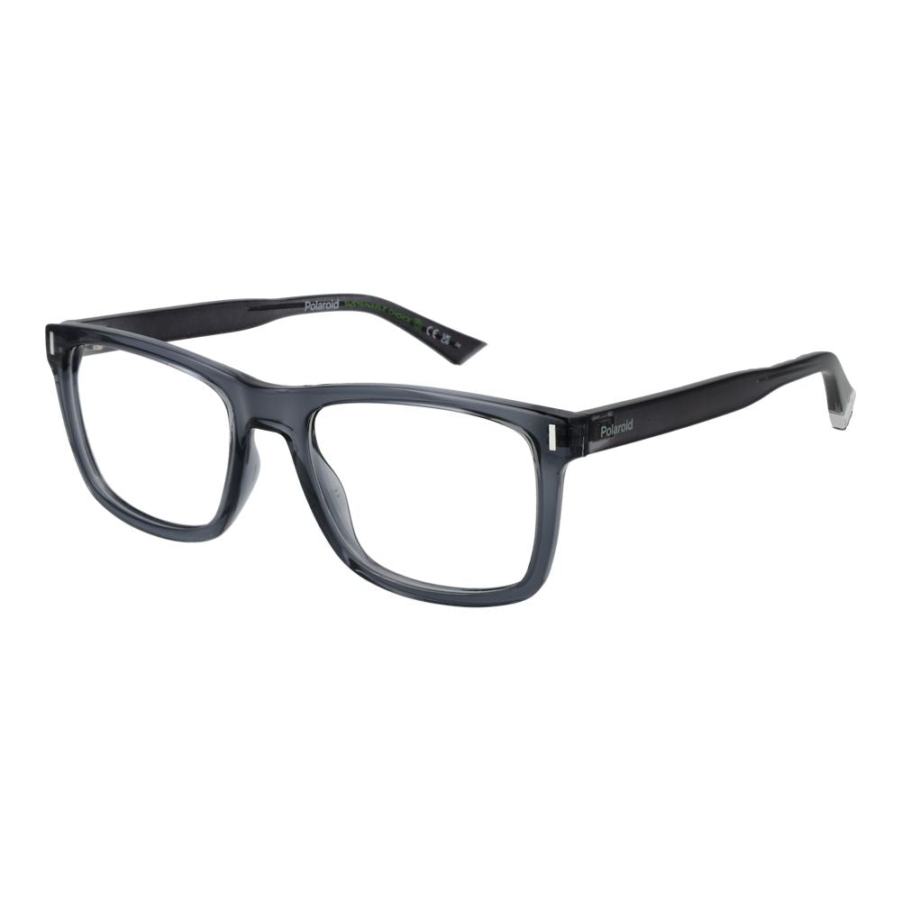 Polaroid Unisex Optical Glasses – Grey Rectangle Frame
