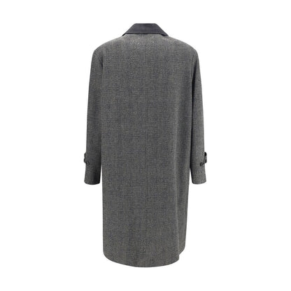 Maison Margiela Single-breasted Coat in Virgin Wool Blend
