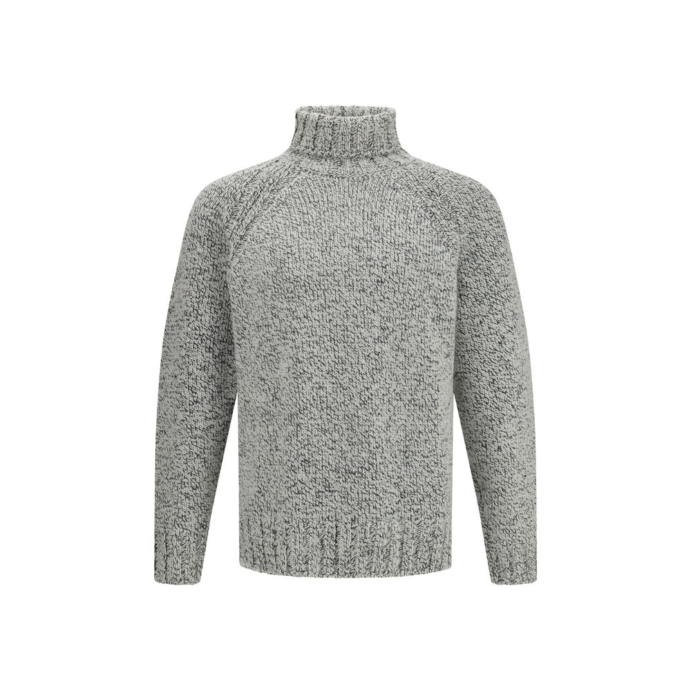 Zegna Cashmere and Wool Turtleneck Sweater