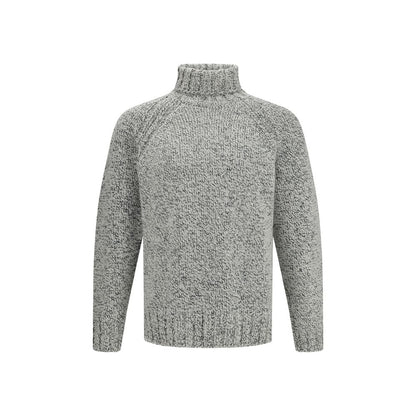 Zegna Cashmere and Wool Turtleneck Sweater