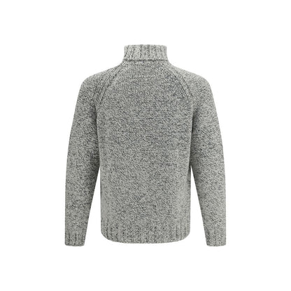 Zegna Cashmere and Wool Turtleneck Sweater