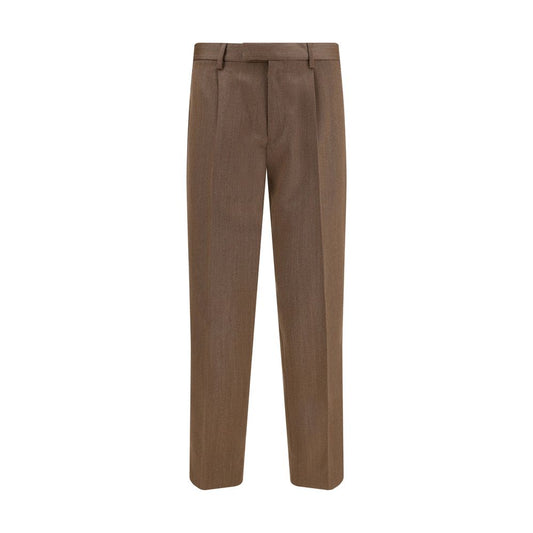 ZEGNA Tailored Trousers in Brown - Classic Elegance Meets Contemporary Style