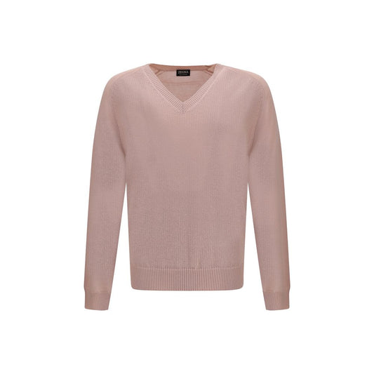 Zegna V-neck Cashmere Sweater