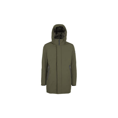Yes Zee Green Nylon Jacket