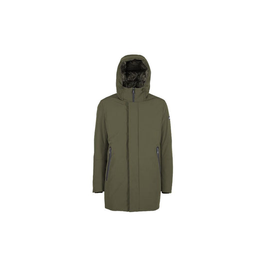 Yes Zee Green Nylon Jacket
