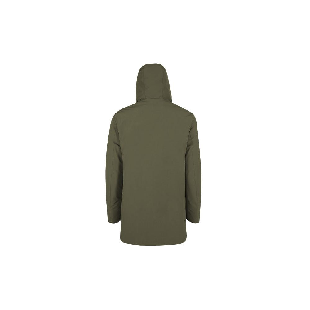 Yes Zee Green Nylon Jacket