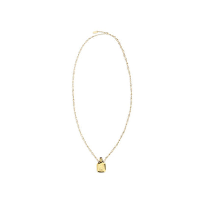 Chloé Elixir Pendant Necklace: Vintage Elegance in Gold