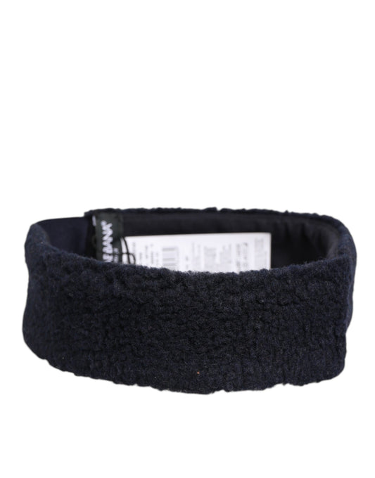 Dolce & Gabbana Black Cotton Headband for Men