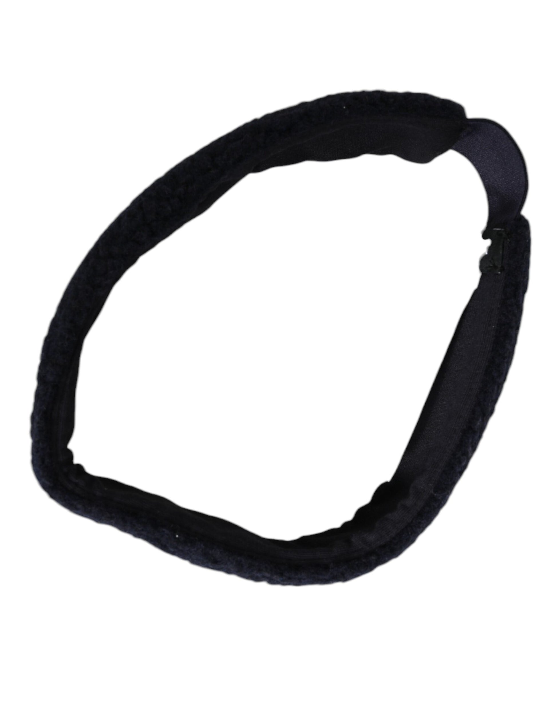 Dolce & Gabbana Black Cotton Headband for Men