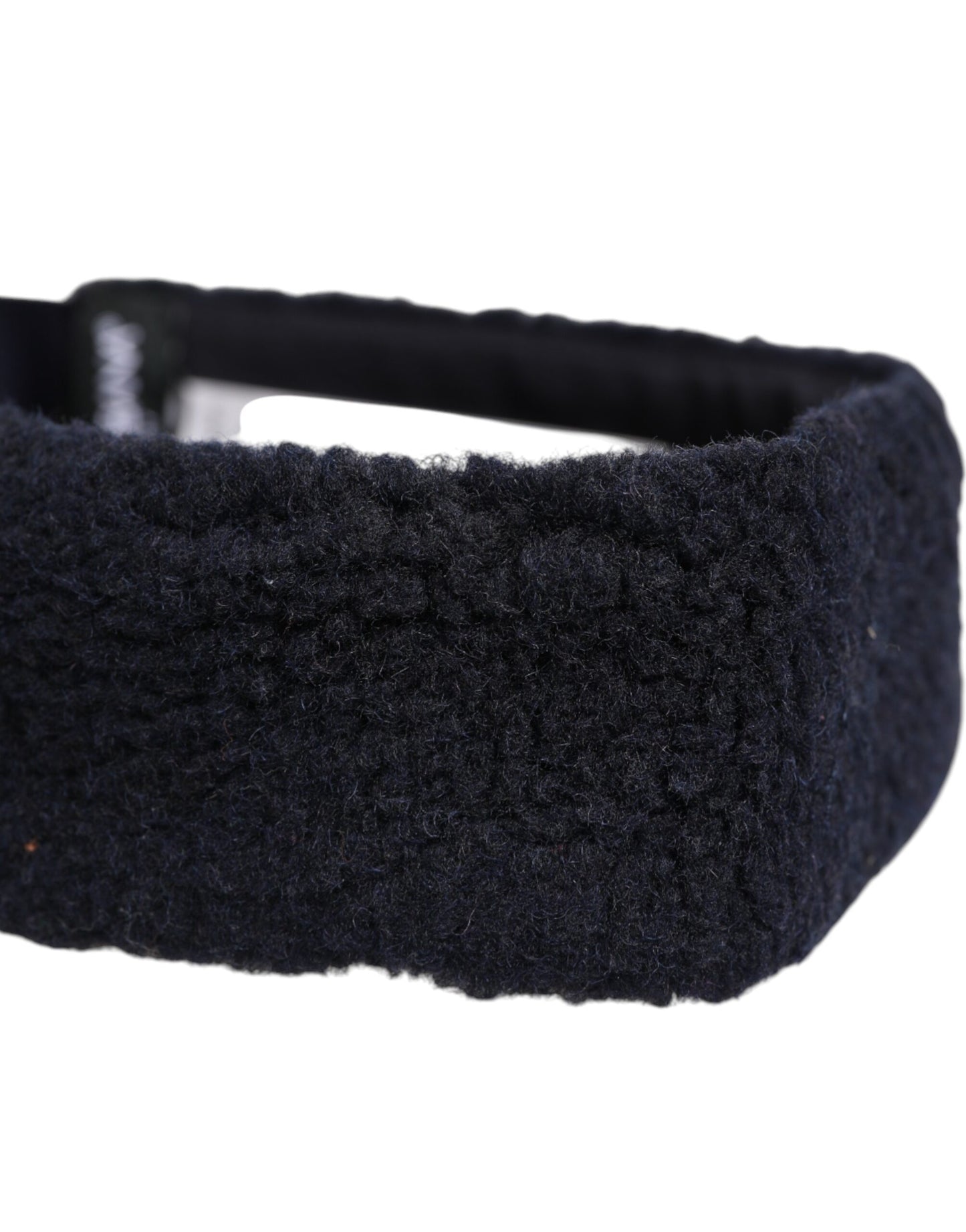 Dolce & Gabbana Black Cotton Headband for Men