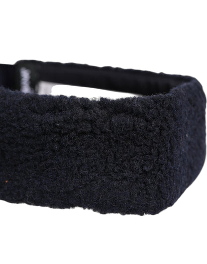 Dolce & Gabbana Black Cotton Headband for Men