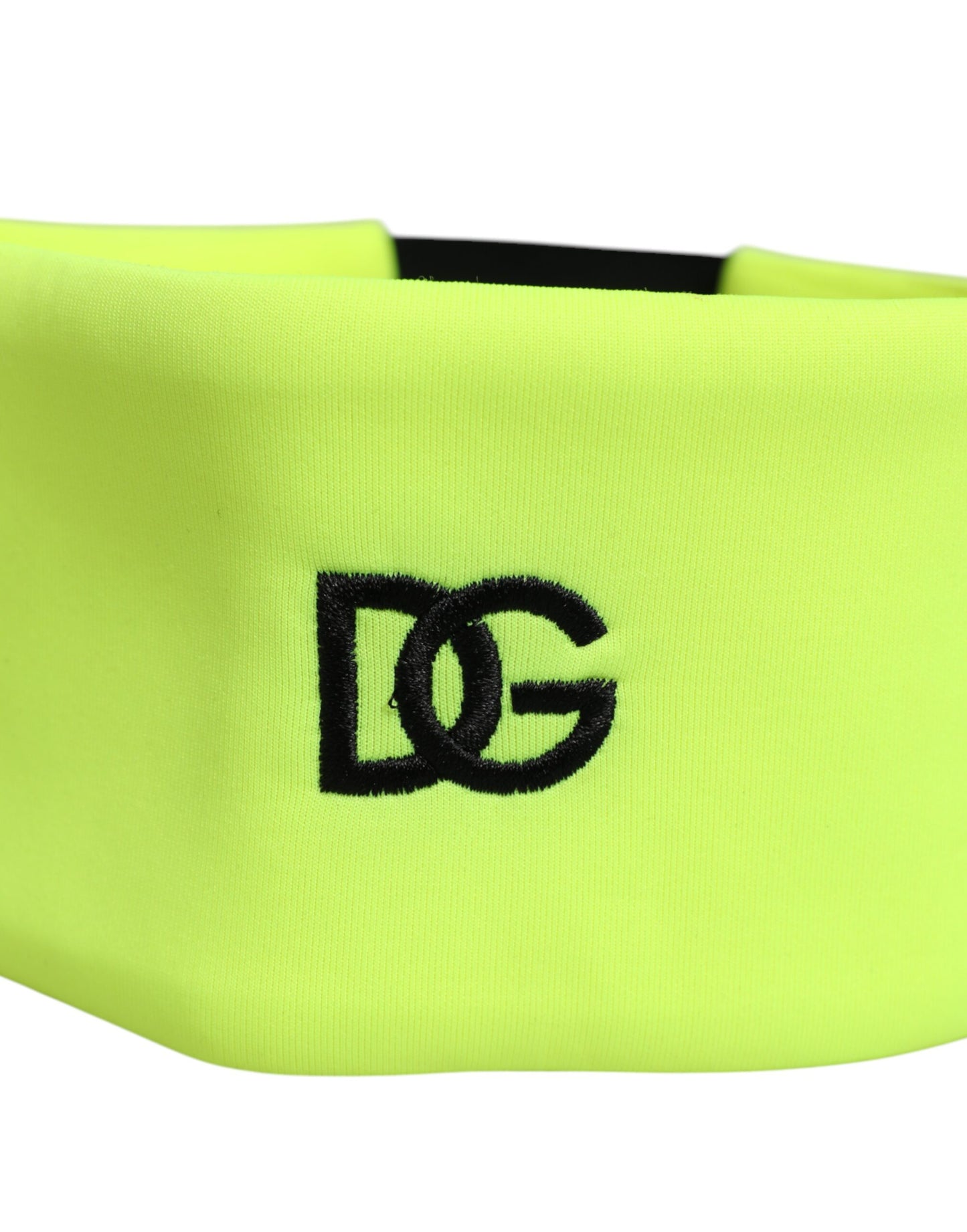 Dolce & Gabbana Green Polyester Headband for Men