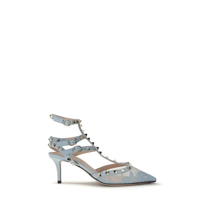 Valentino Garavani Rockstud Ankle Strap Pumps