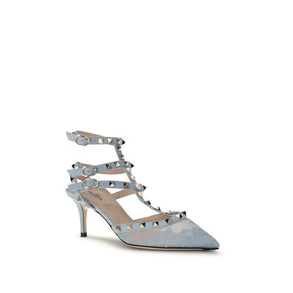 Valentino Garavani Rockstud Ankle Strap Pumps