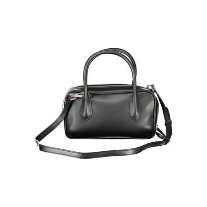 Twinset Black Polyethylene Top Handle Bag