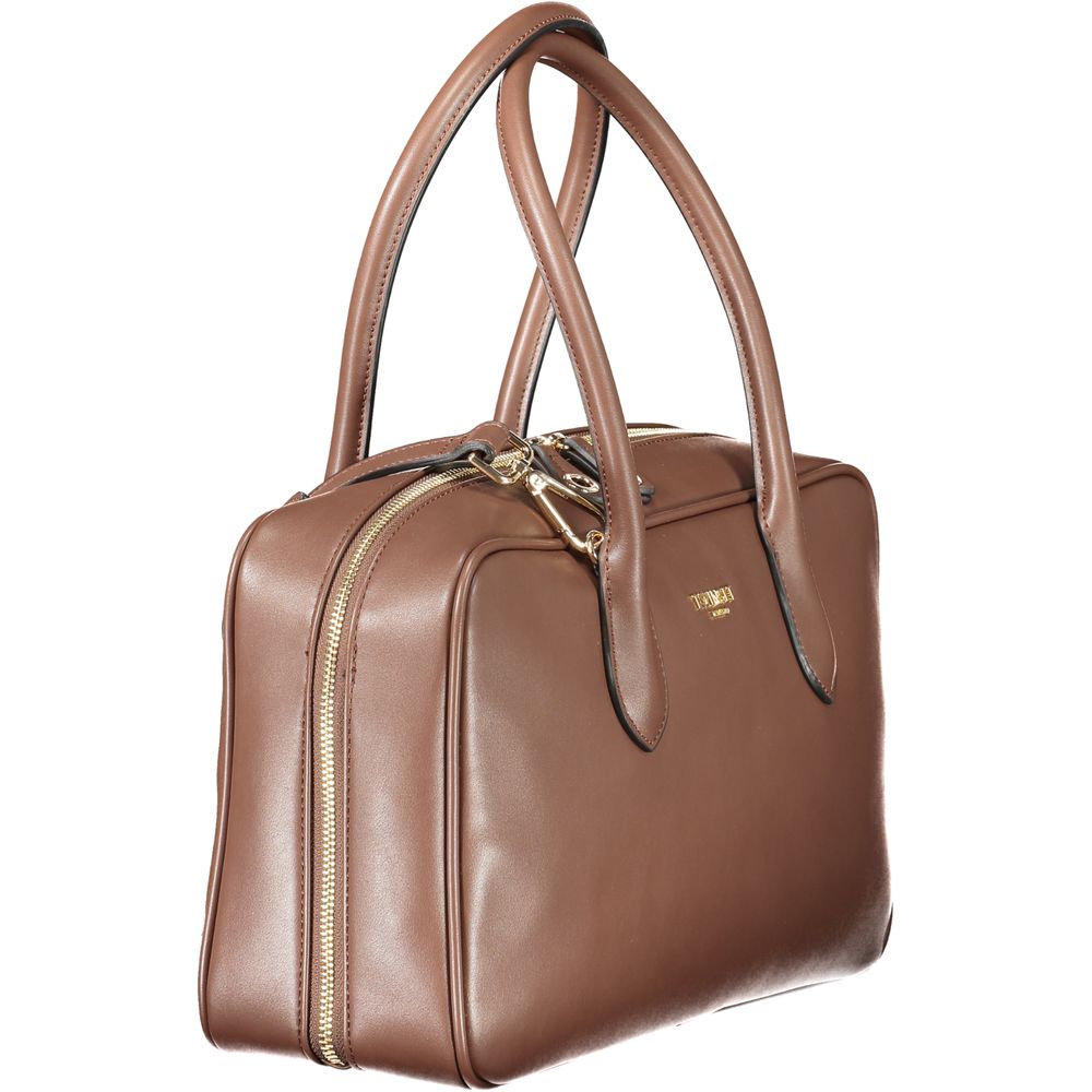 Twinset Brown Polyethylene Women Handbag
