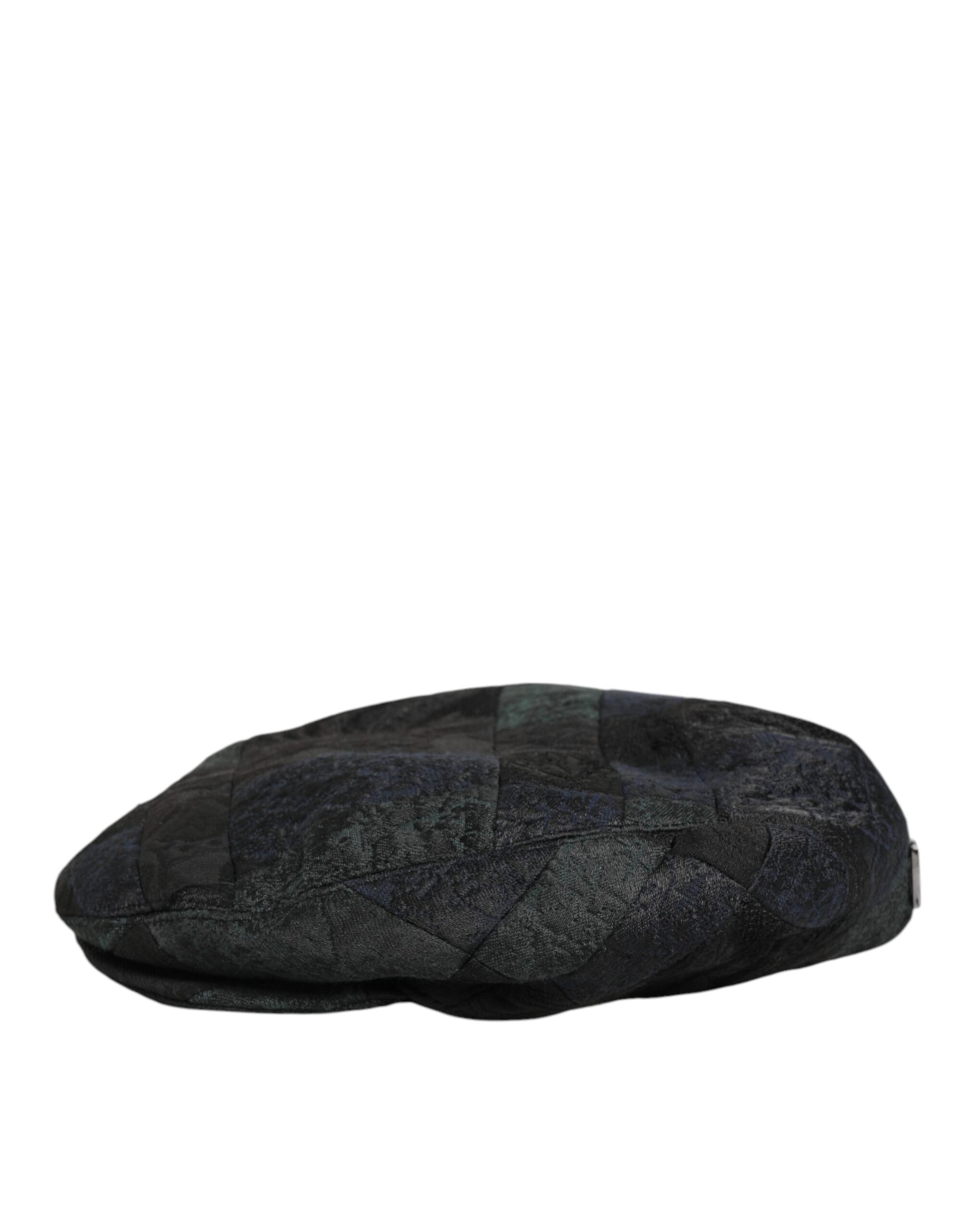 Dolce & Gabbana Black Polyester Newsboy Capello Hat
