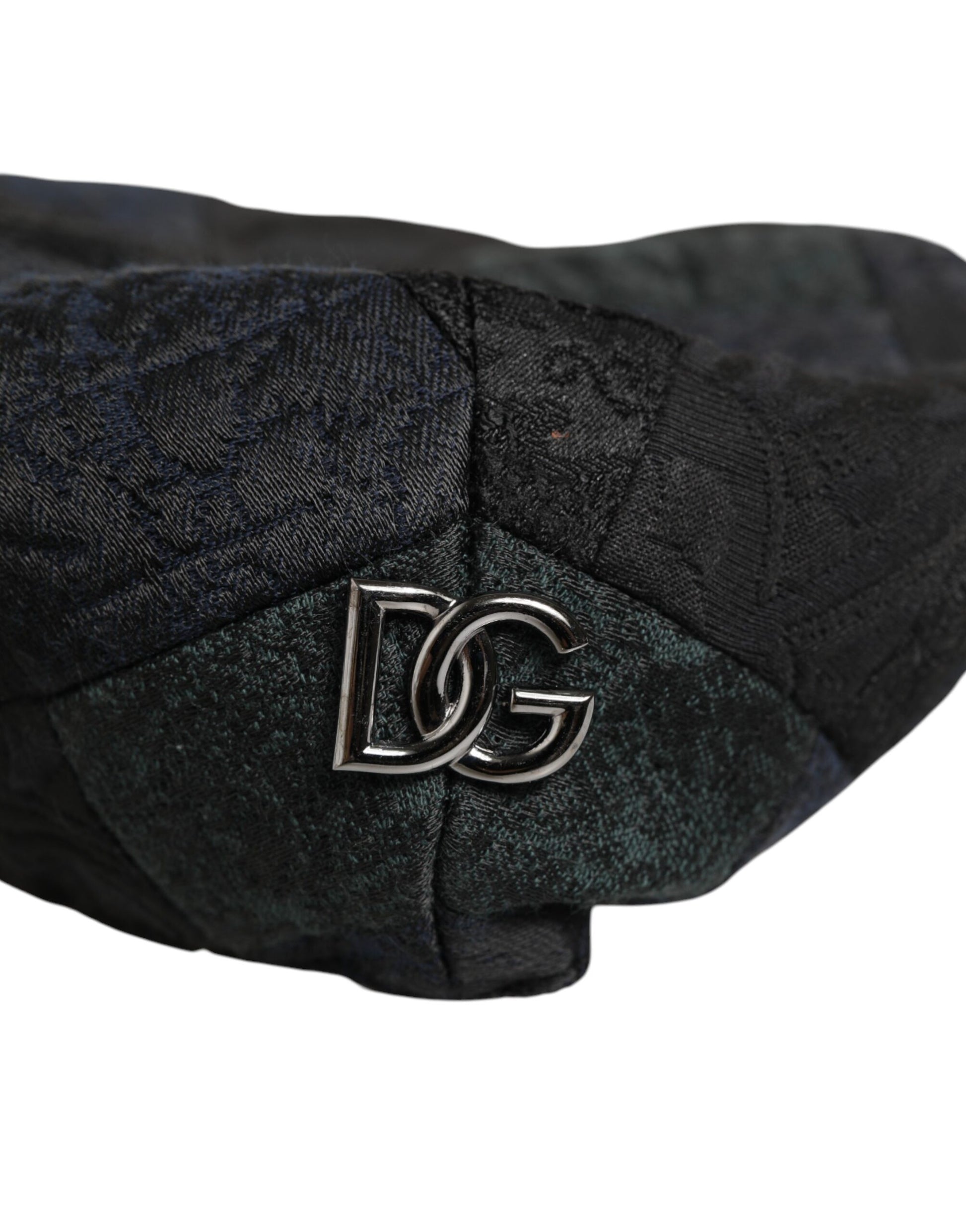 Dolce & Gabbana Black Polyester Newsboy Capello Hat