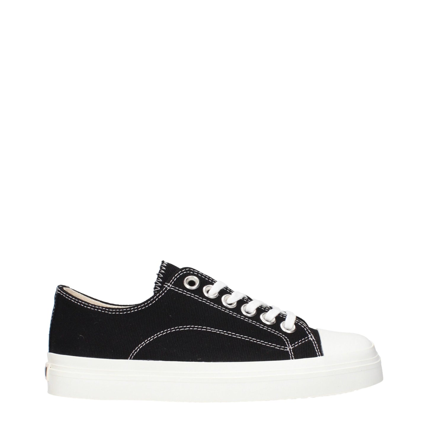 Moschino Black Fabric Low Tops - Stylish Statement Sneakers