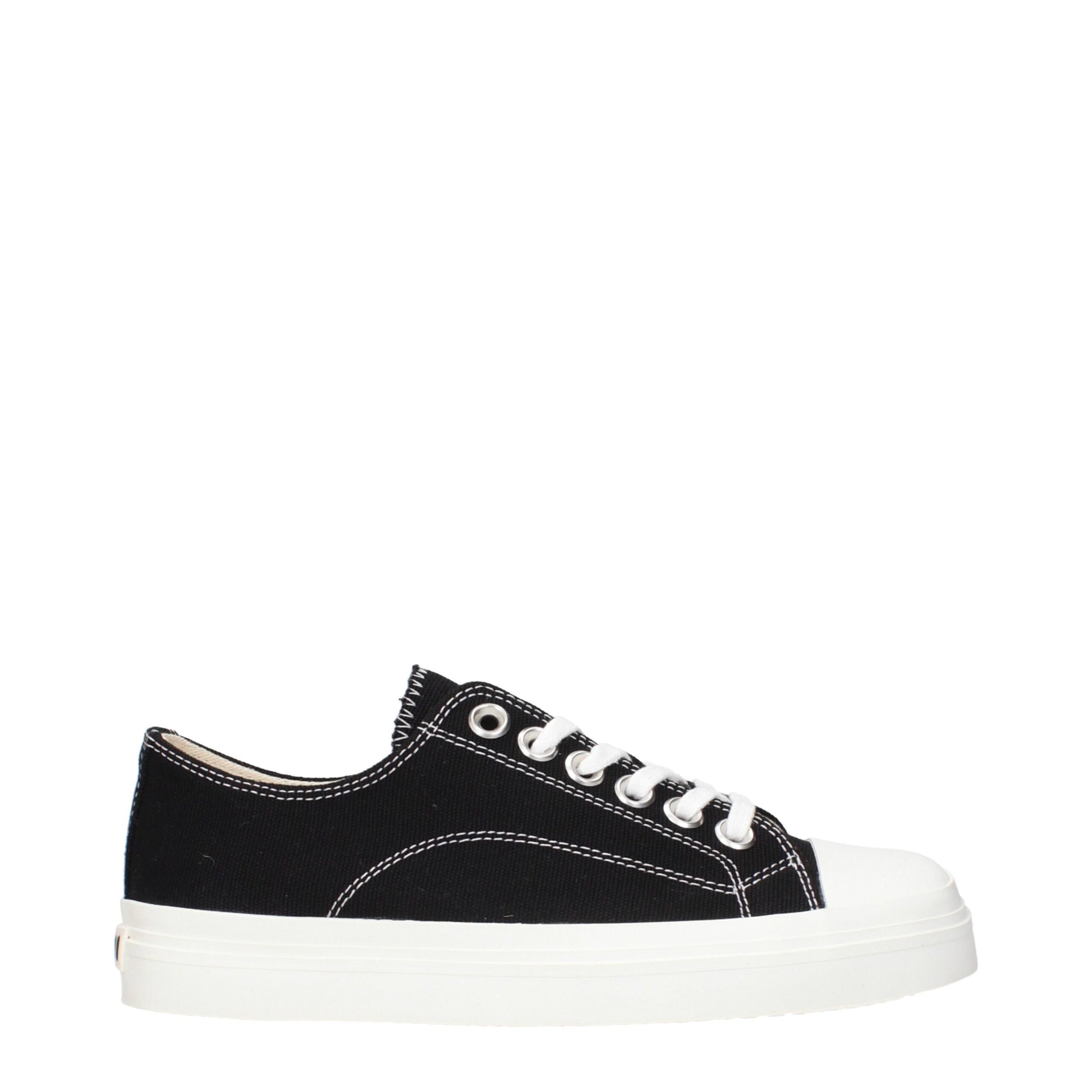 Moschino Black Fabric Low Tops - Stylish Statement Sneakers
