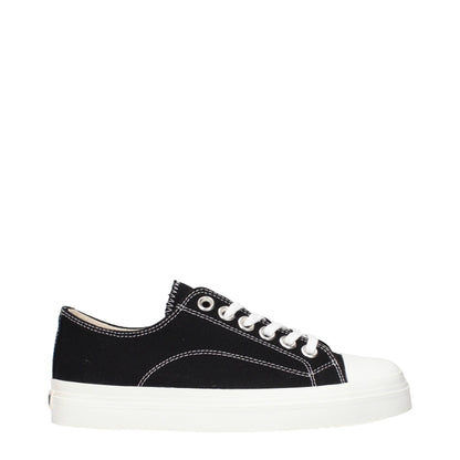 Moschino Black Fabric Low Tops - Stylish Statement Sneakers
