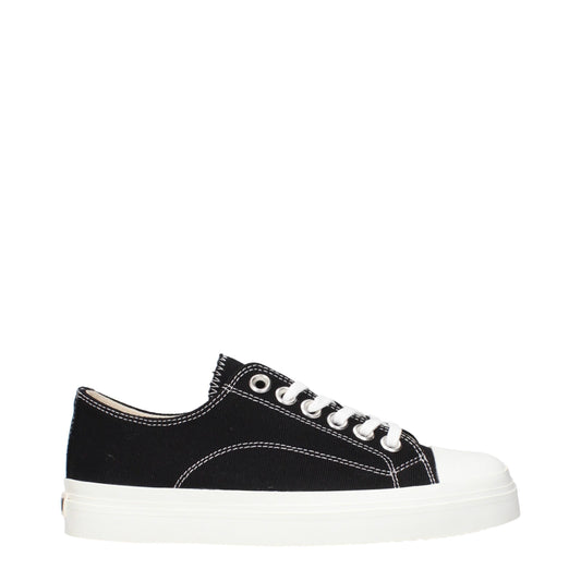Moschino Black Fabric Low Tops - Stylish Statement Sneakers